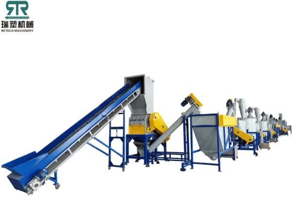 Post Consumer PP PE LDPE LLDPE Film Bag Washing Recycling Line