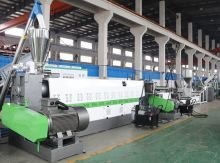 HDPE PP flakes pelletizing line