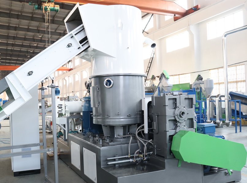 PP PE LDPE LLDPE HDPE Film Recycling Plastic Pelletizing Machine