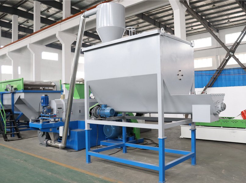 500kg/hr LDPE LLDPE Film PP Woven Bag Crushing Washing Squeezing Recycling Machine Plant