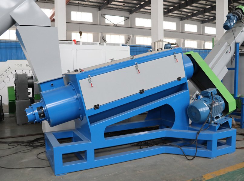 500kg/hr LDPE LLDPE Film PP Woven Bag Crushing Washing Squeezing Recycling Machine Plant