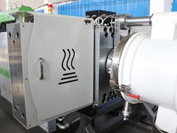 Shredder-Compactor Integrated Plastic PE Film PP Woven Bag Recycling Pelletizing Machine