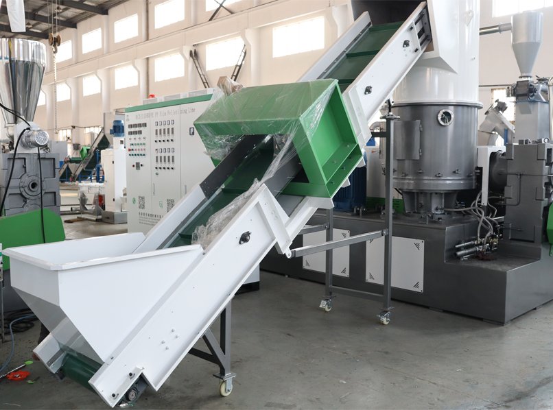 PP PE LDPE LLDPE HDPE Film Recycling Plastic Pelletizing Machine