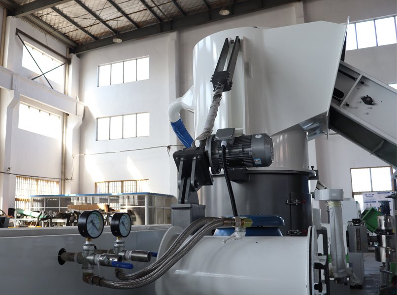 CPP OPP Film Compactor Cutter Recycling Pelletizing Line