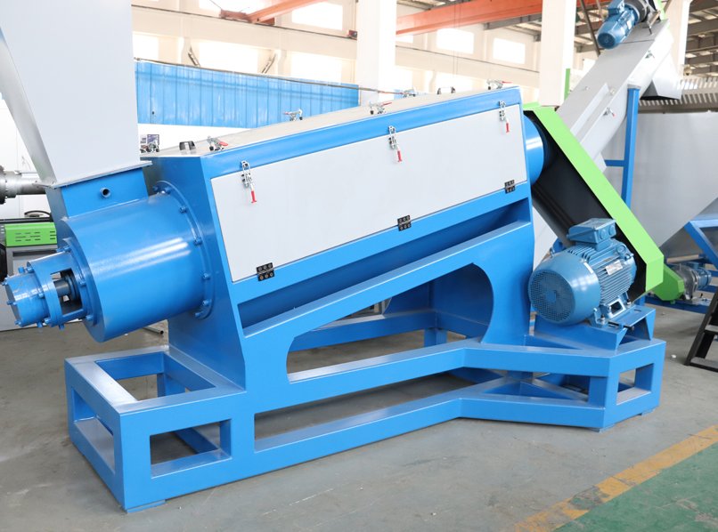Post Consumer LDPE Agriculture Film LLDPE Wrap Stretch Film Crushing Washing Squeezing Line