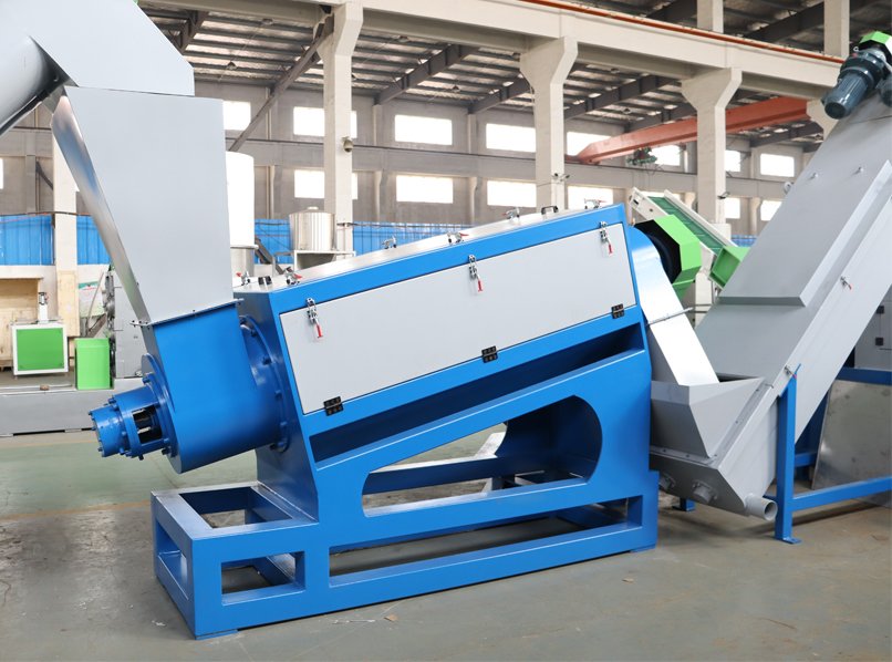 1000kg/hr LDPE LLDPE Film Crushing Washing Squeezing Recycling Production Line