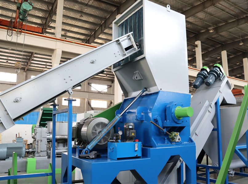 1000kg/hr LDPE LLDPE Film Crushing Washing Squeezing Line(Squeezer)