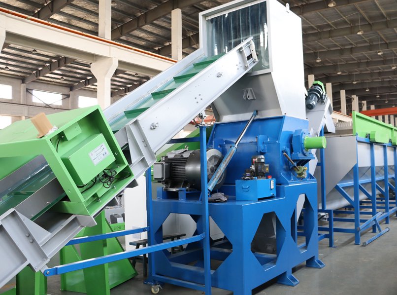 Post Consumer PP PE LDPE LLDPE Film Bag Washing Recycling Line