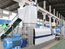 1000kg/hr LDPE HDPE Film Recycling Granulation Pelletizing Line