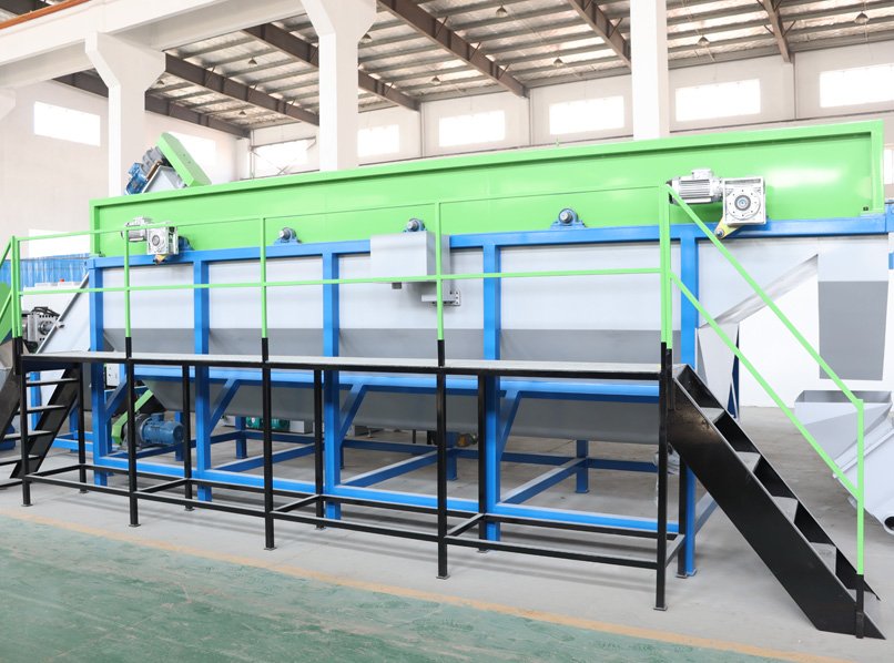 500kg/hr LDPE LLDPE Film PP Woven Bag Crushing Washing Squeezing Recycling Machine Plant
