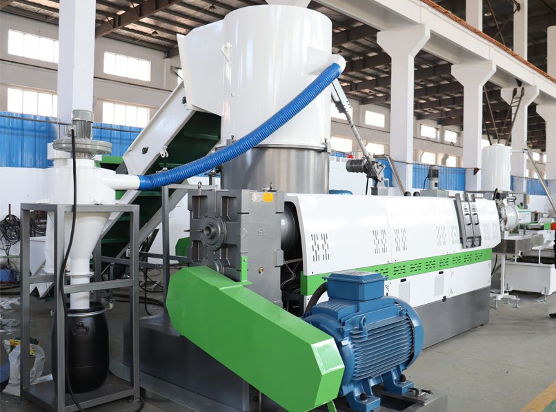 CPP OPP Film Compactor Cutter Recycling Pelletizing Line