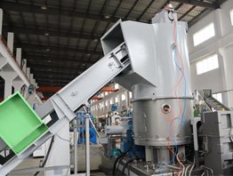 1000kg/hr LDPE HDPE Film Recycling Granulation Pelletizing Line