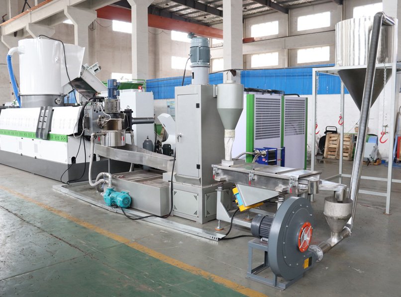 PE LDPE HDPE PP BOPP Film Recycling Pelletizing Line